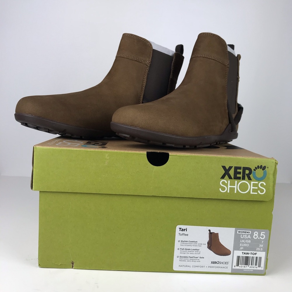 NIB - XERO Shoes TARI,Women’s boot in brown Color. Size: 8.5